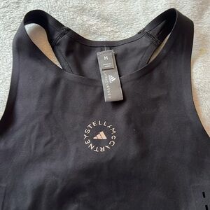 Stella McCartney for adidas black work out top
Size med.